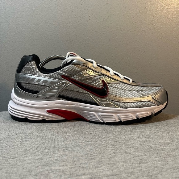 Nike Other - Nike Initiator Metallic Sliver Black-White Men's Shoe Size 11 394055-001​​​